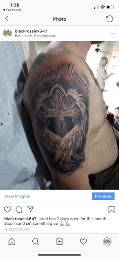 Explore 5 names tattoo ideas, creative tattoo ideas in Bethlehem, available at Black Rose Ink