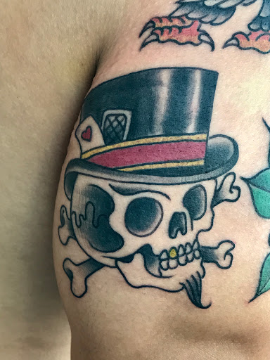 Explore full head tattoo ideas, creative tattoo ideas in Modesto, available at Inkwell Tattoo