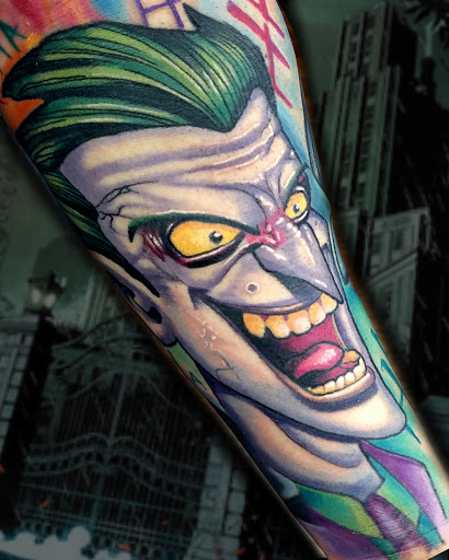 Explore seraphim tattoo ideas, creative tattoo ideas in Lombard, available at New Hope Tattoo