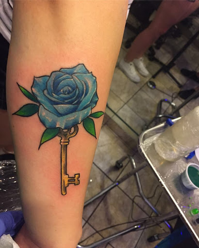Explore princess and the frog tattoo ideas, creative tattoo ideas in Amarillo, available at Music Box Body Art Studio