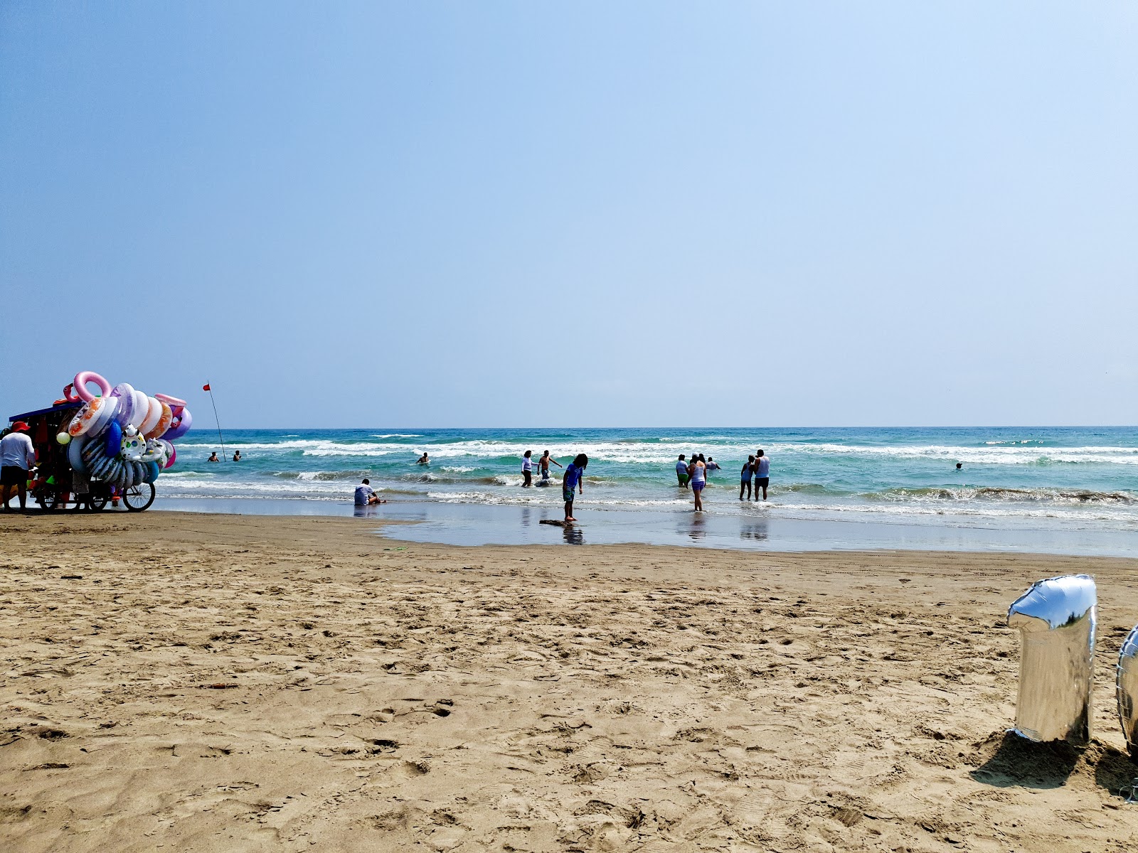 Foto de Playa Tecolutla con agua cristalina superficie