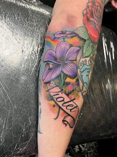 Explore fingerprint heart tattoo ideas, creative tattoo ideas in Mesa, available at Diamond Body Art