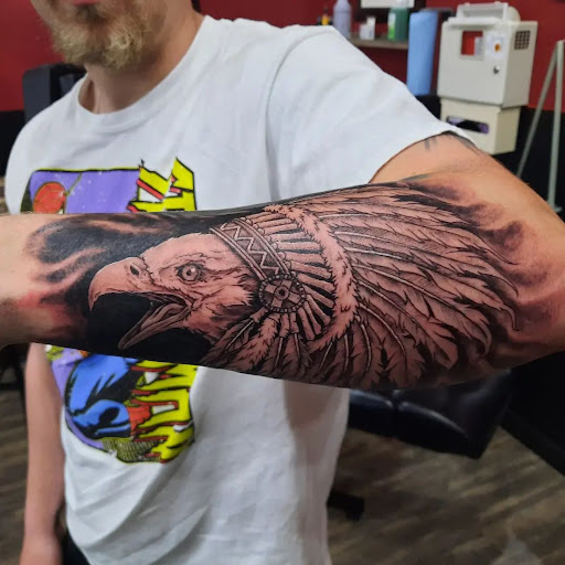 Explore breast cancer survivor tattoo ideas, creative tattoo ideas in Jonesboro, available at Gallery Of Ink Tattoo Shop