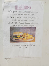 Restaurant Le Saint Cyran à Saint-Michel-en-Brenne (le menu)