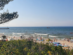 Mrzezynska Beach'in fotoğrafı - rahatlamayı sevenler arasında popüler bir yer