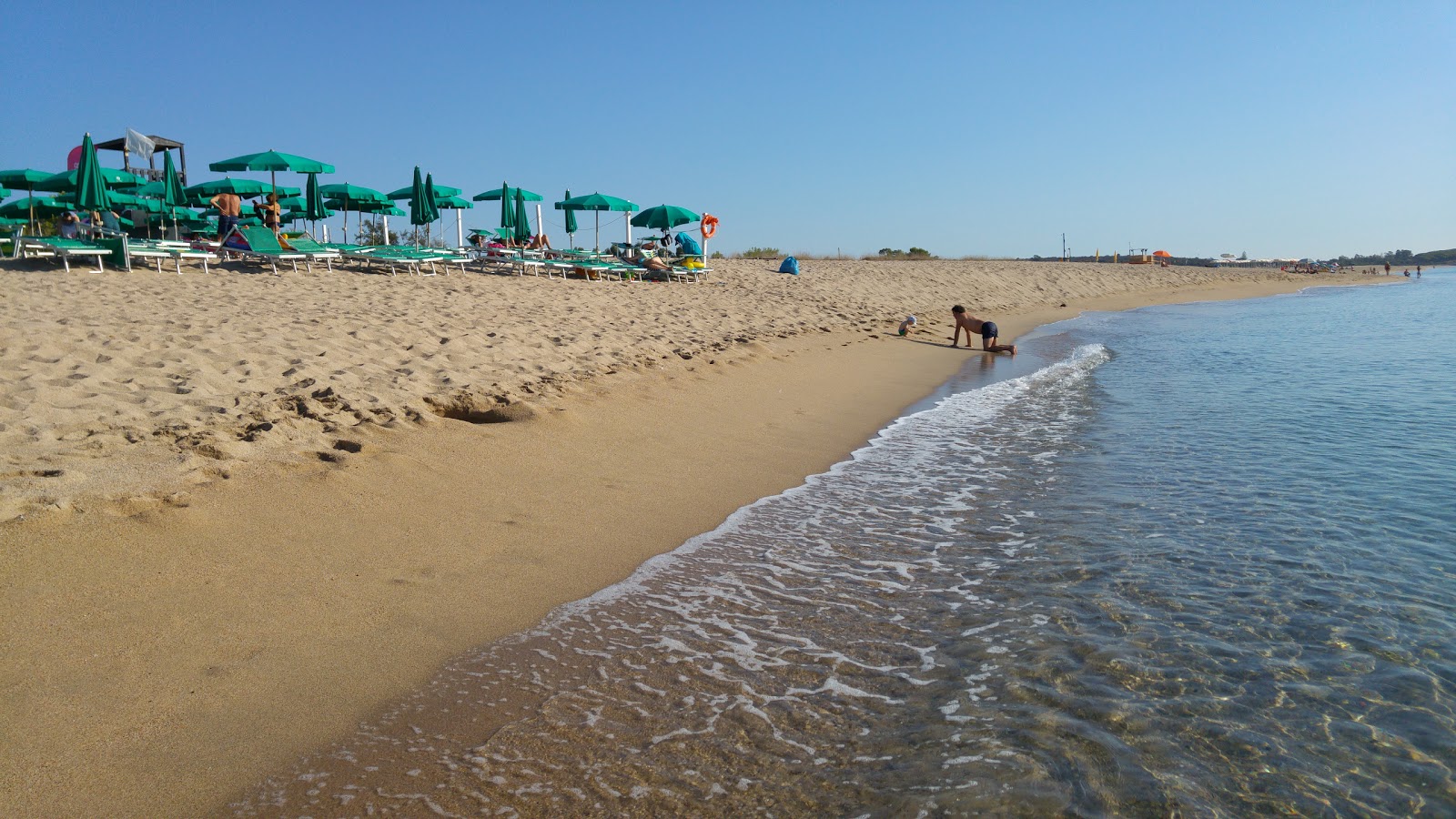 Spiaggia Marina di Orosei'in fotoğrafı düz ve uzun ile birlikte