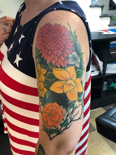Explore phoenix bird tattoo ideas, creative tattoo ideas in Pelham, available at Tattoo Fever