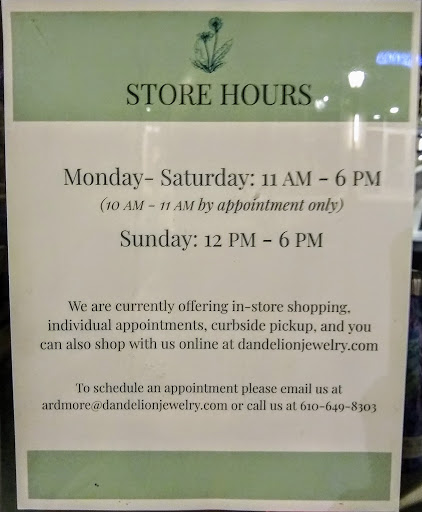 Jeweler «Dandelion», reviews and photos, 31 Coulter Ave, Ardmore, PA 19003, USA