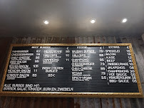 Menu / carte de derfreiBurger à Freiburg im Breisgau