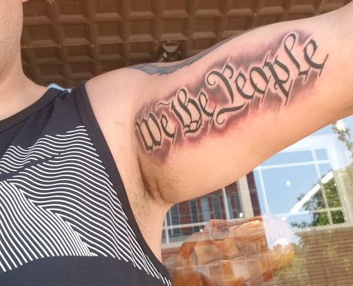 Explore swimming tattoo ideas, creative tattoo ideas in Fort Smith, available at Hanging City Body Modification