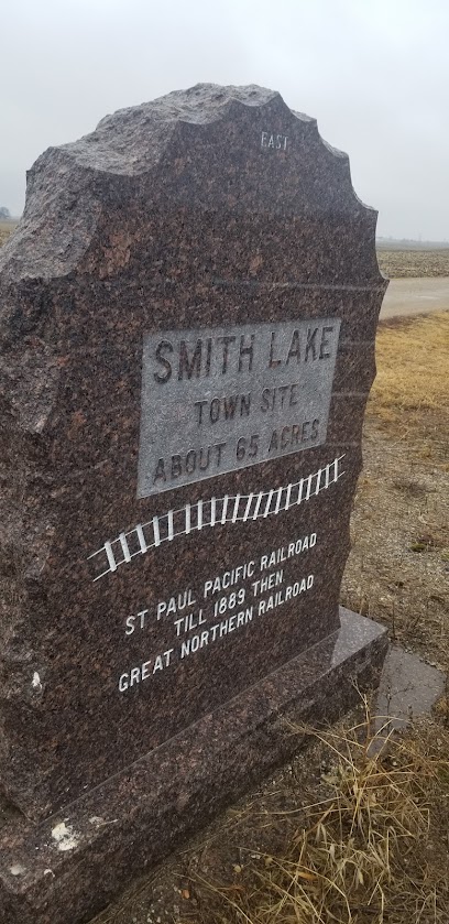 Smith Lake Town And Cemetary Historical Marker.