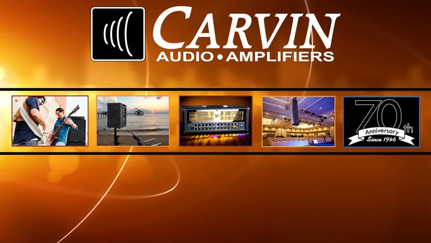 Carvin Audio and Amplifiers