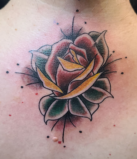 Explore juggalette tattoo ideas, creative tattoo ideas in Powell, available at AVALON COVE TATTOO