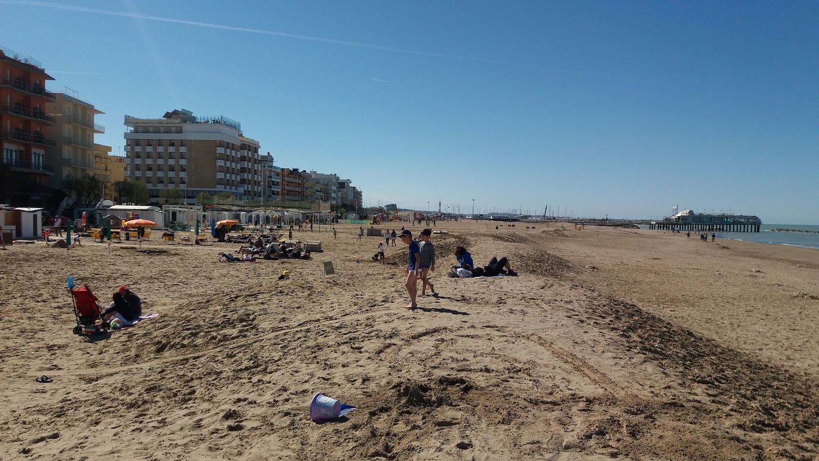 Foto von Gabicce Mare Beach - beliebter Ort unter Entspannungskennern