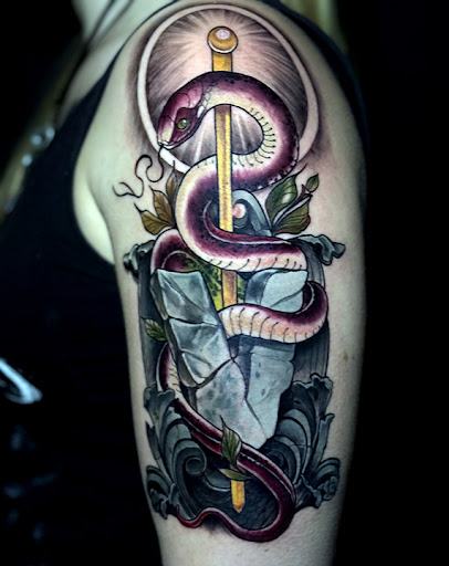 Explore ares tattoo ideas, creative tattoo ideas in Scottsdale, available at Club Tattoo