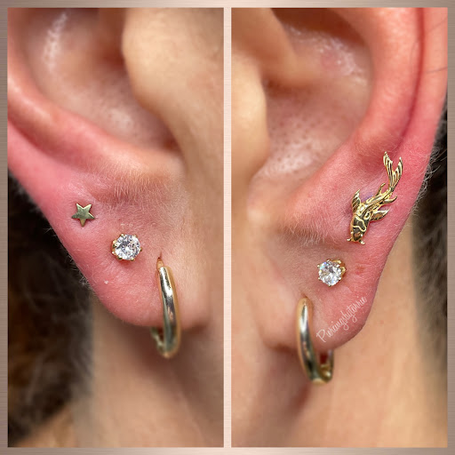 Explore guitar pick tattoo ideas, creative tattoo ideas in Fort Walton Beach, available at Piercings by Torrie