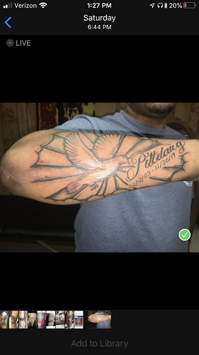 Explore tattoo cover up ideas for upper back, creative tattoo ideas in Centre, available at Leftys