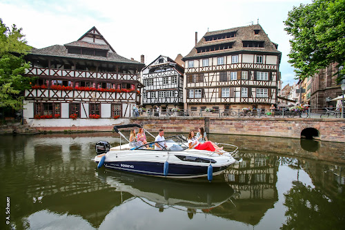 Visite en bateau privatisé à Strasbourg à Drusenheim