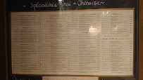 Restaurant Pattaya à La Rochelle menu