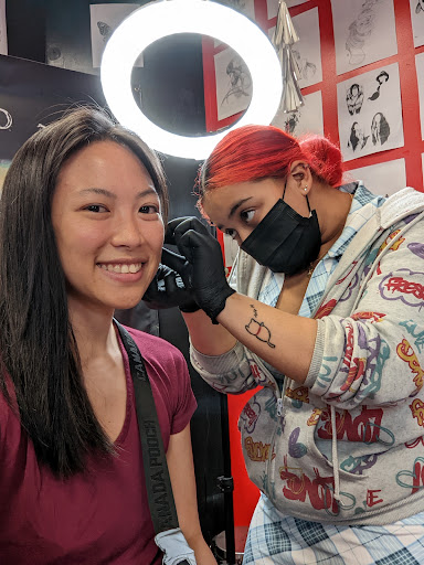 Explore legs tattoo ideas, creative tattoo ideas in Brooklyn, available at Club Inked Tattoos & Piercings