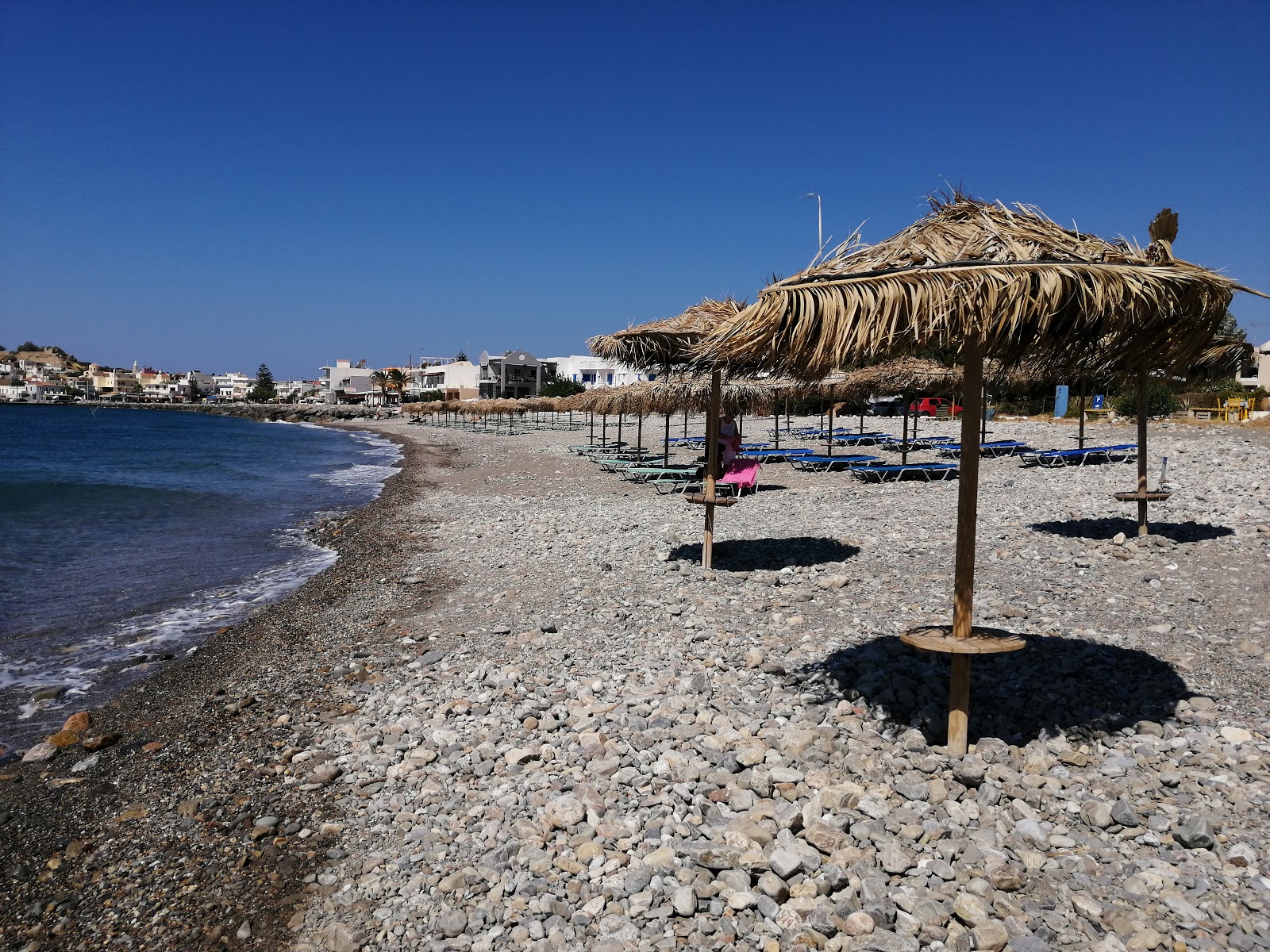 Chalikia beach'in fotoğrafı imkanlar alanı