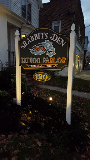 Tattoo Shop «Rabbits Den Tattoo Parlor», reviews and photos, 120 N Main St, Milltown, NJ 08850, USA