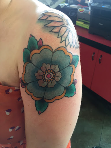 Explore beauty and the beast tattoo ideas, creative tattoo ideas in Reno, available at Aces Tattoo