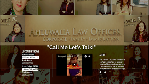 Ahluwalia Law Office, P.C., 14180 Dallas Pkwy #720, Dallas, TX 75254, USA, Immigration Attorney