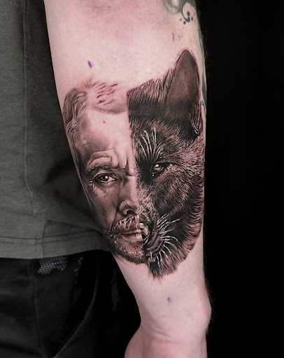 Explore handwriting tattoo ideas, creative tattoo ideas in Independence, available at Bare Skin Tattoo