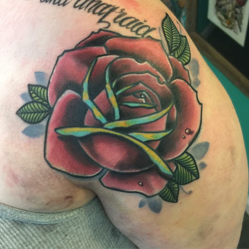 Explore plus size tattoo ideas, creative tattoo ideas in Kansas City, available at Golden Stag Tattoo and Gallery