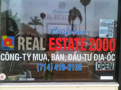 CALIFORNIA REAL ESTATE 2000