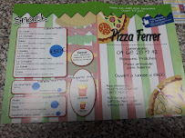 Menu / carte de Pizza Ferrer à Sainte-Marie-la-Mer