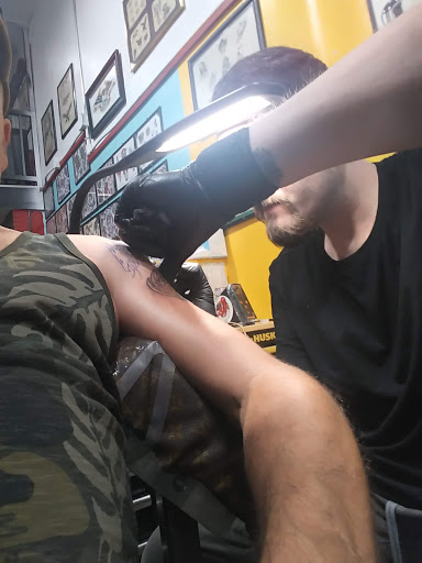 Explore tiny couple tattoo ideas, creative tattoo ideas in Bakersfield, available at Naked Als Tattoos & Piercing