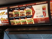 Restauration rapide Hermsburger à Gütersloh (le menu)