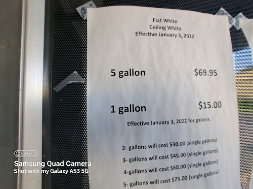 Paint Store «Wonder Products Paint», reviews and photos, 2709 E South St, Orlando, FL 32803, USA