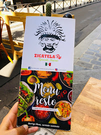 Restaurant mexicain Zicatela Rex à Paris (la carte)