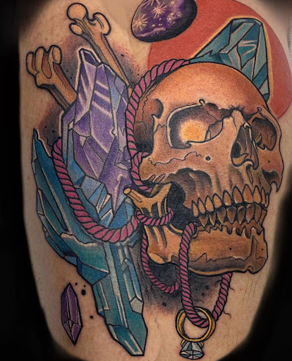 Explore mechanical tattoo sleeve ideas, creative tattoo ideas in Denver, available at Denver Classic Tattoo & Piercing