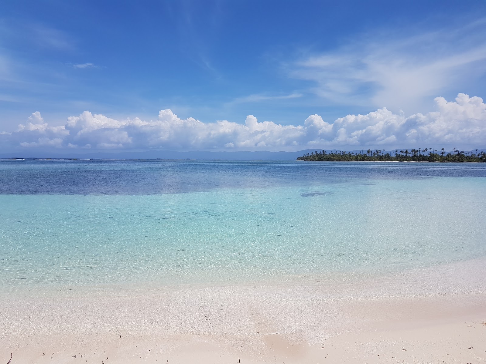 Turtle Island beach的照片 带有碧绿色纯水表面