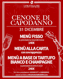 Trattoria I Fratellini Brace e Spiriti dal 1958 à Florence carte