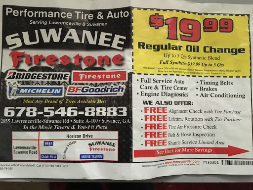 Tire Shop «Performance Tire and Auto», reviews and photos, 2855 Lawrenceville-Suwanee Rd A-100, Suwanee, GA 30024, USA