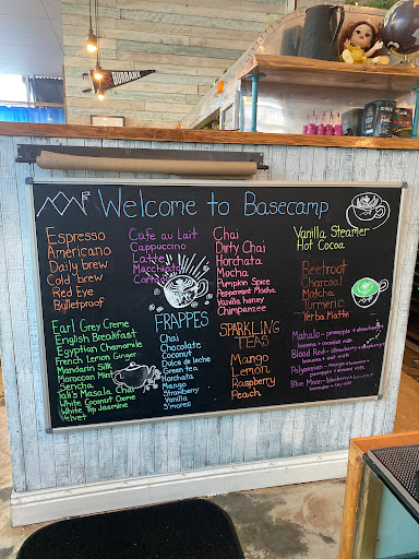 Coffee and Tea menu