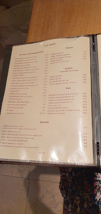 Nodaïwa à Paris menu