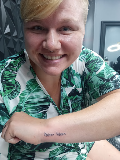 Explore man sleeve tattoo ideas, creative tattoo ideas in Fort Myers, available at Loyal 2 The Coil Tattoos & Piercings (Edison Mall Location Entrance F)