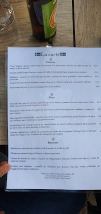 Restaurant suédois Restaurant Lilla Krogen à Saint-Germain-en-Laye (la carte)