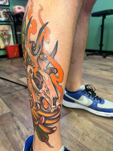 Explore cover up star tattoo ideas, creative tattoo ideas in Tacoma, available at Narrows Tattoo