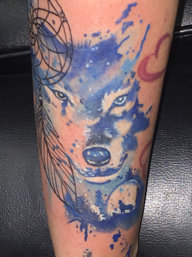 Explore mountain biking tattoo ideas, creative tattoo ideas in Savannah, available at Tatlyfe Studios