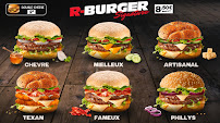 Restauration rapide R burger à Drancy (la carte)