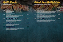 Restaurant afghan WATAN KABAB à Frankfurt (le menu)