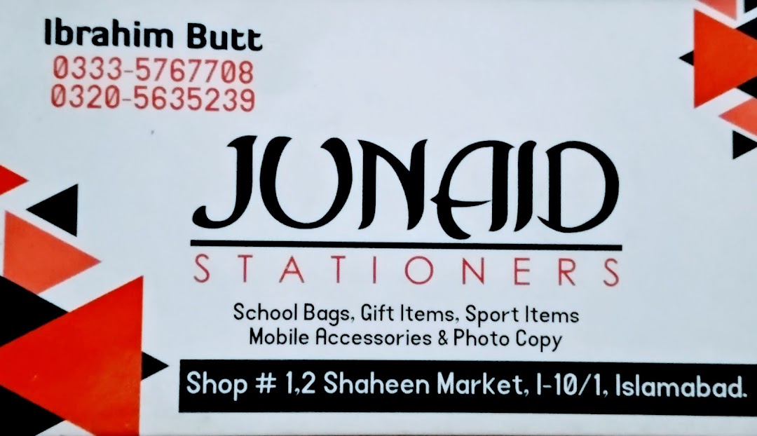 Junaid Stationers