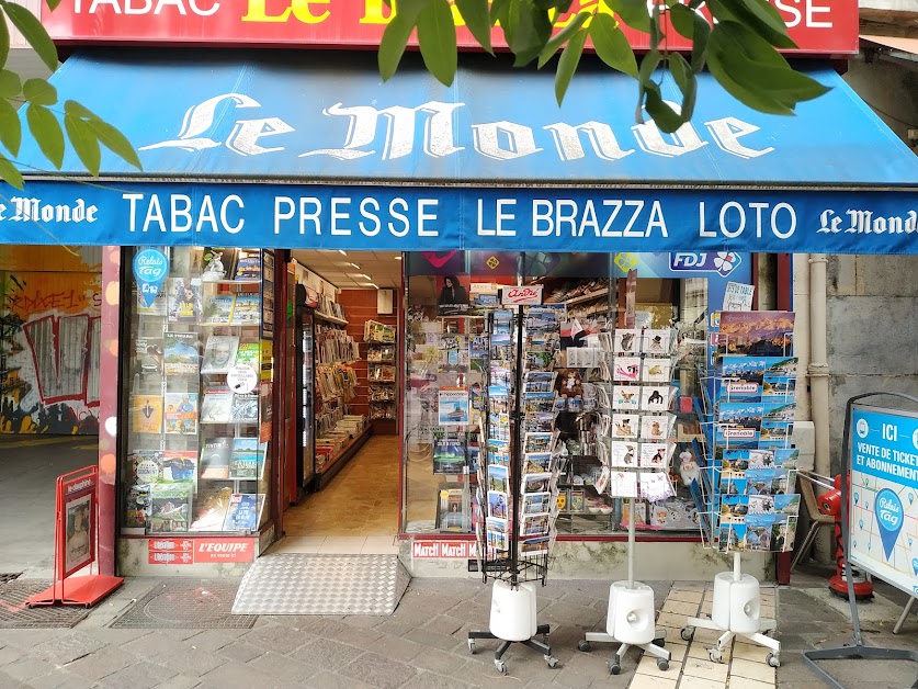 Le Brazza Tabac Presse Grenoble